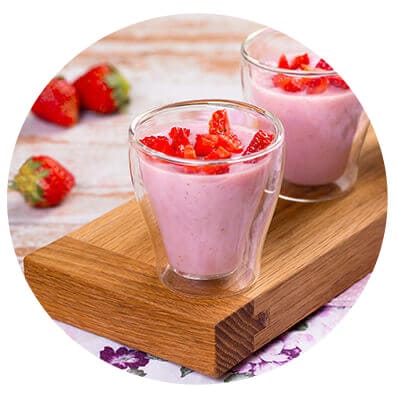 Mousse de Morango